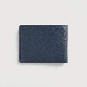 Affordable Custom Men's Genuine Leather Slim <b>Wallets</b> Fold Closure RFID Blocking Minimalist Design Luxury <b>Wallets</b> - Product Image 3