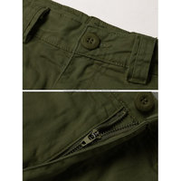 Shorts cargo décontractés pour hommes, tricotés, doublés, respirants, coupe décontractée, multi-poches, haute qualité