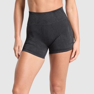 Ropa Deportiva para Gimnasio, Fitness, Yoga, Top Corto Ajustado de Alta Calidad para Mujer, Shorts de Cintura Alta, Cómodos y Elásticos, Levanta Glúteos - Product Image 1