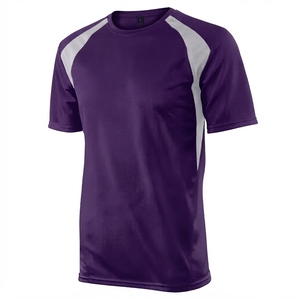 Camiseta de Hombre con Estampado de Serigrafía de Alta Calidad, Estilo Formal, Talla Grande, Servicio OEM, 100% Tejido en la Parte Delantera - Product Image 1