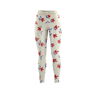 Leggings Deportivos de Cintura Alta con Estampado por Sublimación, Hechos a Medida, Coloridos, para Yoga, Running, Tejido Elástico - Product Image 5
