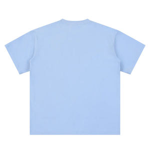 Camiseta Personalizada con Logotipo Serigrafiado, Unisex, Holgada, Estilo Club/Gimnasio, Tejido Grueso, Lisa, 100% Algodón, Estilo Vintage, Streetwear - Product Image 4