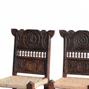 CHAISE PIDA EN BOIS - Chaise PIDA en bois massif personnalisée de luxe, qualité supérieure, style vintage, possibilité de combiner et assortir - MOQ 1 conteneur seulement - Product Image 5