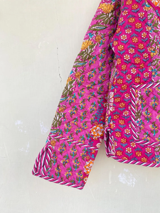 แจ็กเก็ตผ้าฝ้ายบุนวมทำด้วยมือสไตล์วินเทจ - Product Image 6