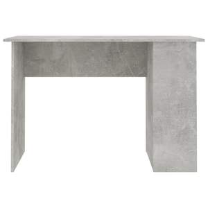 Engineered Wood <b>Computer</b> <b>Desk</b> Concrete Gray 43.3"x23.6"x28.7" Size - Product Image 4