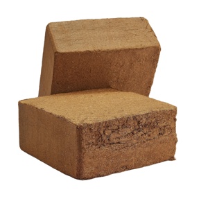 Bloc de cocopeat compressé de 5 kg, idéal pour l'agriculture, l'hydroponie, les serres, les fermes, les légumes, les fruits, les fleurs, fabriqué au Sri Lanka - Product Image 3