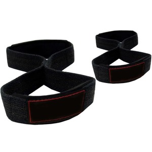 Correas de levantamiento en forma de 8 de nailon antideslizantes para entrenamiento de gimnasio, levantamiento de pesas, peso muerto y dominadas - Product Image 6