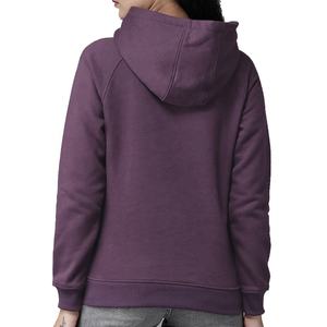 Sweat-shirt personnalisé pour femme, coupe ajustée, jacquard délavé à l'acide, 100% coton tissé, avec badge décoratif sur le devant - Product Image 3