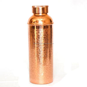 Personalized Water <b>Bottle</b> Pure Copper 100% Ayurvedic Water <b>Bottle</b> With Lid Hot Selling Health Beneficial Water <b>Bottle</b> by TCD - Product Image 3