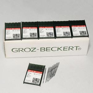 Aiguilles pour machine à coudre Groz-Beckert, quilting, patchwork, FFG SES 717702 134 10 Nm 120 19 bobines, acier, fabriqué en Allemagne - Product Image 1