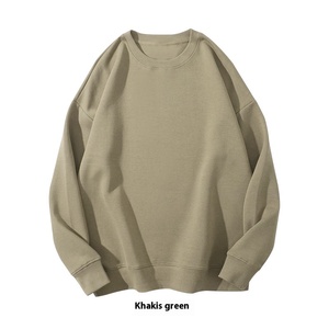 Sweat-shirts personnalisés en molleton à col rond, grandes tailles, vêtements pour hommes, sweat-shirts écologiques à manches longues, sweat-shirts à col rond - Product Image 4