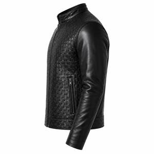 Chaqueta de Cuero Elegante para Hombre, Material Genuino de Primera Calidad, Acabado Suave y Cómodo, Prenda Exterior Informal Moderna, Chaqueta de Cuero de Lujo - Product Image 4