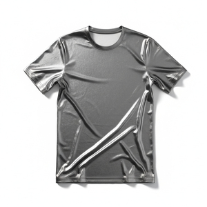 T-shirt de compression en gros pour hommes, anti-transpiration, haute performance, coupe ajustée, respirant, pour l'entraînement et le sport - Product Image 1