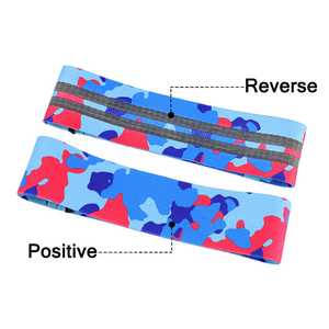 Bande de résistance en tissu polyester pour exercices de gym, entraînement de résistance, accessoires de fitness avec logo personnalisé, fournisseur en gros pour commandes en gros - Product Image 2