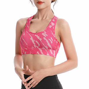 Sujetador Deportivo Ligero y Transpirable para Mujer con Logotipo Frontal, Servicio OEM, para Fitness, Yoga, Entrenamiento, Sublimación - Product Image 6