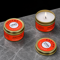 Boîtes en fer blanc personnalisées pour bougies de survie d'urgence, pour usage domestique, avec couleurs, logos et tailles personnalisables, OEM ODM