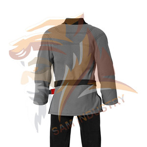 Ensemble d'uniformes de karaté au design le plus récent, prix de gros, style unique et léger, uniformes de karaté de couleur unie - Product Image 6