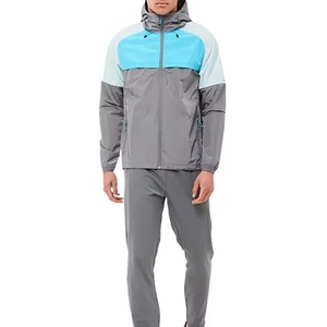 ชุดวอร์มผู้ชายสำหรับวิ่งกลางแจ้ง สตรีทแวร์ ชุดกันลม ไซส์ใหญ่ ระบายอากาศได้ดี น้ำหนักเบา ผลิตจากผ้าโพลีเอสเตอร์/ไนลอน - Product Image 1