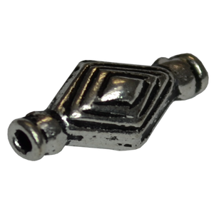 Cuentas de Plata 925 en Forma de Oliva, Cuentas Étnicas de Plata de Ley, Fabricante de Cuentas y Accesorios de Plata para la Fabricación de Joyería - Product Image 1