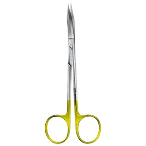 Tijeras Dentales Manuales con Hoja Dentada, Patrón TC Delicado y Afilado, Alta Calidad, 5.125 Pulgadas, Goldman Fox Durogip para Encías - Product Image 1