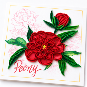 Custom Elegant Floral Quilling Card Handmade Luxury Botanical 3D Greeting <b>Paper</b> Art Card Wholesale ODM/OEM Card Vietnam Supplier - Product Image 3
