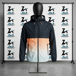Vestes de lacrosse High Street en nylon et polyester, service OEM, design personnalisé, logo personnalisé, fermeture éclair, veste de lacrosse pour hommes en provenance du Pakistan - Product Image 1