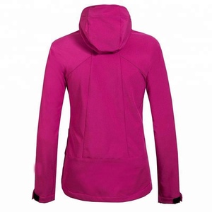 Chaqueta impermeable Softshell, logotipo personalizado al aire libre de alta calidad, tamaño, chaqueta de carcasa suave de color para mujer 2025 - Product Image 2