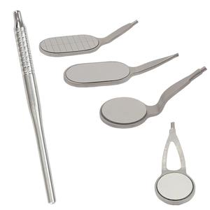 Espejos Dentales de Rodio Antivaho de Alta Calidad, Reutilizables, de Forma Alargada, Reflectores Orales, Herramientas Dentales para Dentistas - Product Image 1