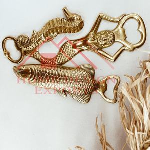 Abrebotellas de último diseño para mesa, abridor de botellas de pescado de latón de alta calidad para decoración de fiesta de boda - Product Image 4