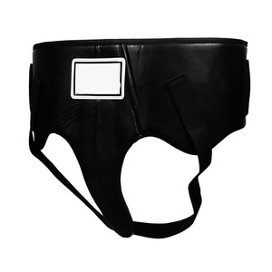 Protège-entrejambe en cuir de haute qualité, personnalisable, pour la protection sportive et l'entraînement - Product Image 1