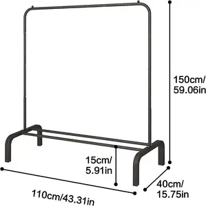 Perchero para colgar ropa, soporte de suelo - Product Image 2