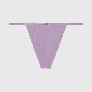 Culottes string pour femmes avec logo à la taille, tricotées, sexy et originales - Product Image 5