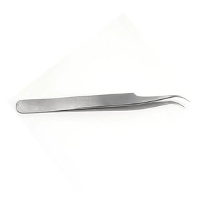 Fine Tip Eyelash Tweezers Stainless Steel <b>Lash</b> Extension Tool Precision Beauty Tweezers For <b>Individual</b> Eyelash Application - Product Image 1