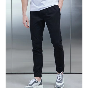 Men's winter leggings 100% Cotton Men's Pants & <b>Trousers</b> Classic Comfortable Loose Mid Waist - Product Image 4