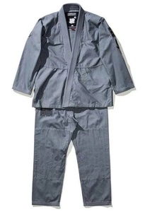 Nouveau pour la série 61 Undefeated V2, Gi de Jiu-Jitsu en coton léger gris, tissage perlé, 450 GSM, uniforme de Jiu-Jitsu unisexe - Product Image 1