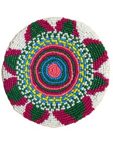 Posavasos de bordado de 4 juegos de diseño de estrella con cuentas hechas a mano con estilo elegante y último diseño de moda de la India - Product Image 4