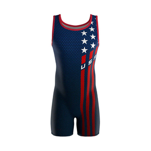 Trajes de Lucha de Poliéster Ligeros, Duraderos y de Alta Calidad para Hombre, Diseño Personalizado para Equipos, Secado Rápido, Transpirables y Ecológicos - Product Image 6