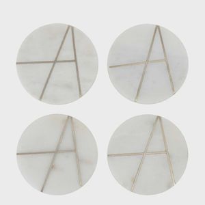 New Quality <b>Marble</b> <b>Coaster</b> with Modern Luxury Design 4x4 Round Eco-Friendly Handmade for Home Hotel & Restaurant Decor - Product Image 6