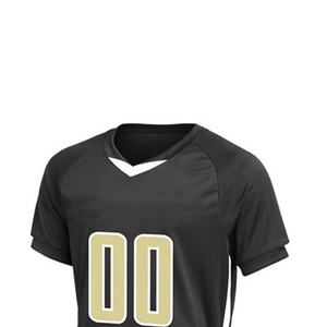 ชุดยูนิฟอร์มลาครอสแบบสั่งทำได้ พร้อมโลโก้ตามต้องการ MOQ ต่ำ แขนสั้น ระบายอากาศ ป้องกันแบคทีเรีย แห้งเร็ว คอวี สำหรับผู้ใหญ่ - Product Image 3