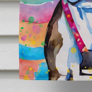 ธงขนาดใหญ่สำหรับตกแต่งสนามแบบบอสตันเทอร์เรียร์ฮิปปี้ธงโพลีเอสเตอร์หลากสีแขวนผนังผนังประดับเสาระเบียง - Product Image 4