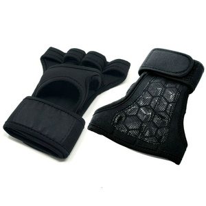 Gants de CrossFit unisexes sans doigts, résistants, confortables, pour l'entraînement en salle de sport, avec poignées antidérapantes - Product Image 1