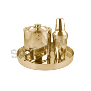 Juego de Barras de Acero Inoxidable de Primera Calidad, Diseño Clásico y Elegante, Colección de Utensilios de Bar - Product Image 1