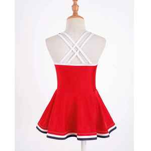 Vêtements de cheerleading haute performance, matière extensible et respirante, conçue pour les spectacles de chorégraphie d'équipe. - Product Image 6