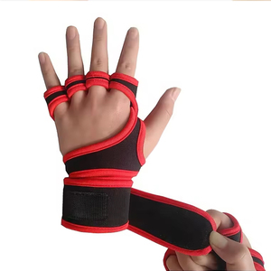 Guantes Deportivos Personalizados con Logotipo, Antideslizantes, de Neopreno Ligero, Ajustables, con Protección para la Palma de la Mano, para Levantamiento de Pesas - Product Image 2