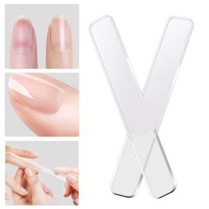 Professional <b>Glass</b> Nail <b>File</b> 240 Grit Double-Sided Reusable Sandpaper Nail Care Tool with High and Good Quality - Product Image 3