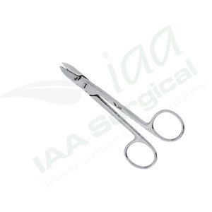 กรรไกรผ่าตัดสแตนเลส IAA SURGICAL INSTRUMENTS ขนาด 10.5 ซม. 4 นิ้ว อุปกรณ์ปฐมพยาบาลแบบใช้มือ คลาส 1 สำหรับปลูกถ่ายเส้นผม - Product Image 4