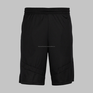 Pantalones cortos de gimnasio de baloncesto para hombre al por mayor, pantalones de poliéster de malla informales de talla grande con bolsillo, conjunto personalizable con nombre del equipo - Product Image 4