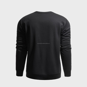 เสื้อฮู้ดดี้ผู้ชายสีดำน้ำหนักเบาสำหรับฤดูหนาว  ประสิทธิภาพสูง เหมาะสำหรับเล่นกีฬาและออกกำลังกาย  สามารถสกรีนลายได้ - Product Image 3