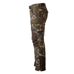 Pantalon de chasse unisexe camouflage, softshell, imperméable, coupe-vent, respirant, polyester, pour le printemps - Product Image 2