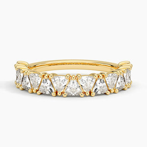 Anillo de Diamantes con Corte Trillón y Engaste Completo de Diamantes - Product Image 2